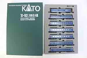 KATO 24系25形 北斗星 特急形寝台客車 7両セット（10-163） Amazon | Nゲージ KATO 10-163 24系25形 北斗星 特急形寝台客車